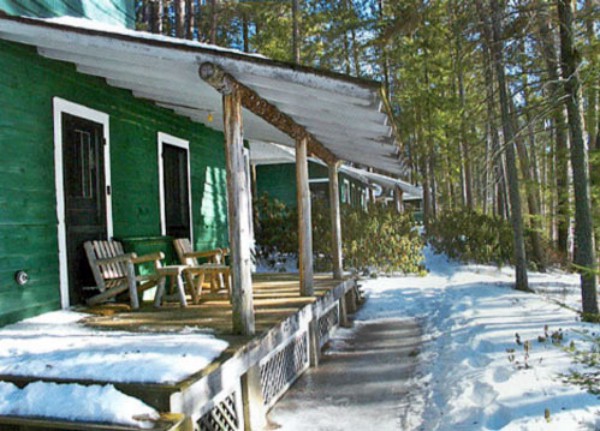 Cabins in Winter