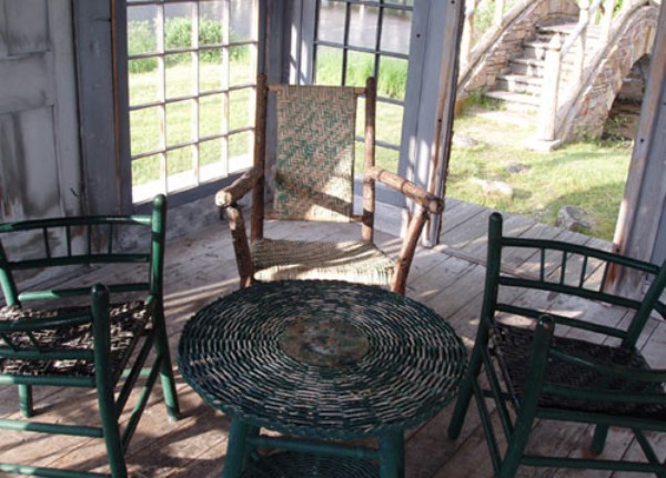 Interior of Japanese Tea House