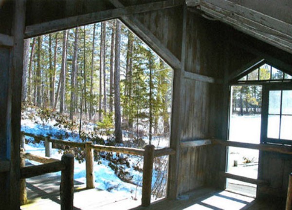 Upper Deck of Original Boat House