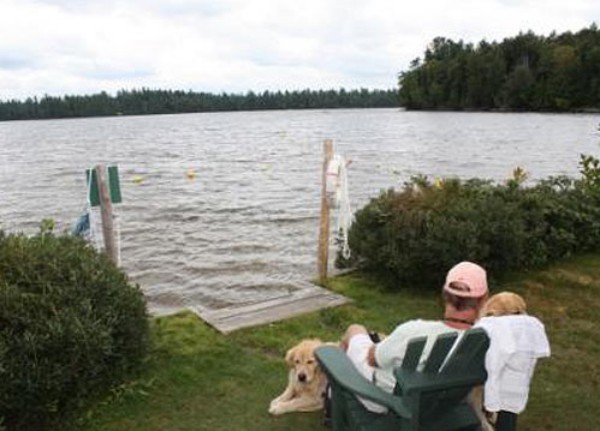 Swimming Beach on Tea House Island