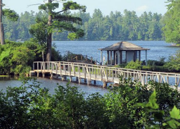 Japanese Tea House and Footbridge